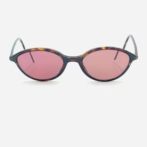 Vintage Sama Purple Oval Sunglasses Frames